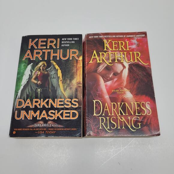 Dark Angels Complete Set Keri Arthur and Beneath A Darkening Moon 8 Book Lot - Picture 6 of 13